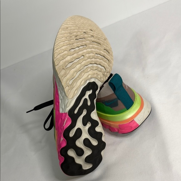 Nike Women's Athletic Shoes - Beige, Pink, Green - Picture 6 of 7